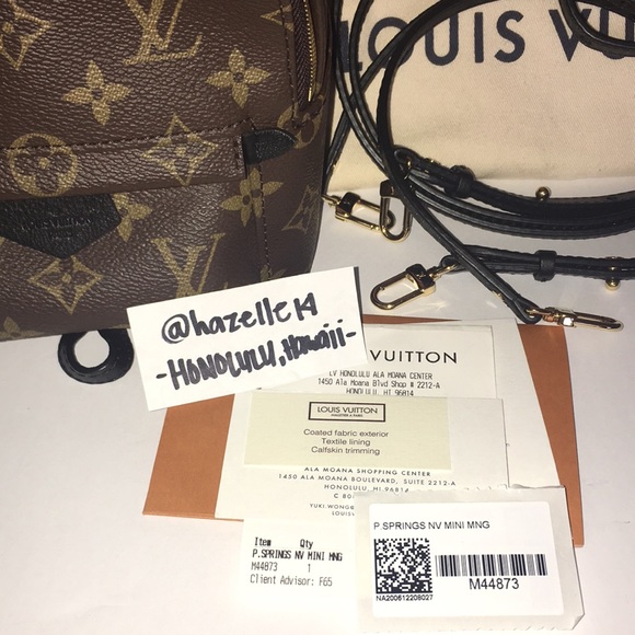 Louis Vuitton Palm Spring Mini Backpack - Picture 17 of 17